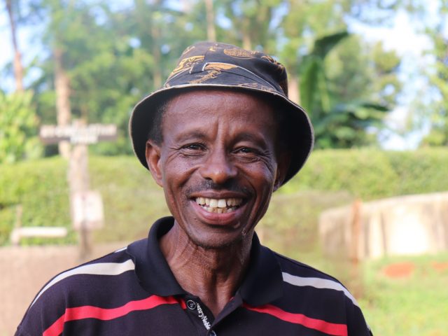 Allan Gichubi a farmer affliated to Kamwangi factory